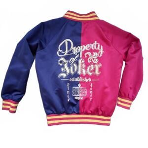 Harley Quinn Suicide Squad Red & Blue Jacket Size M